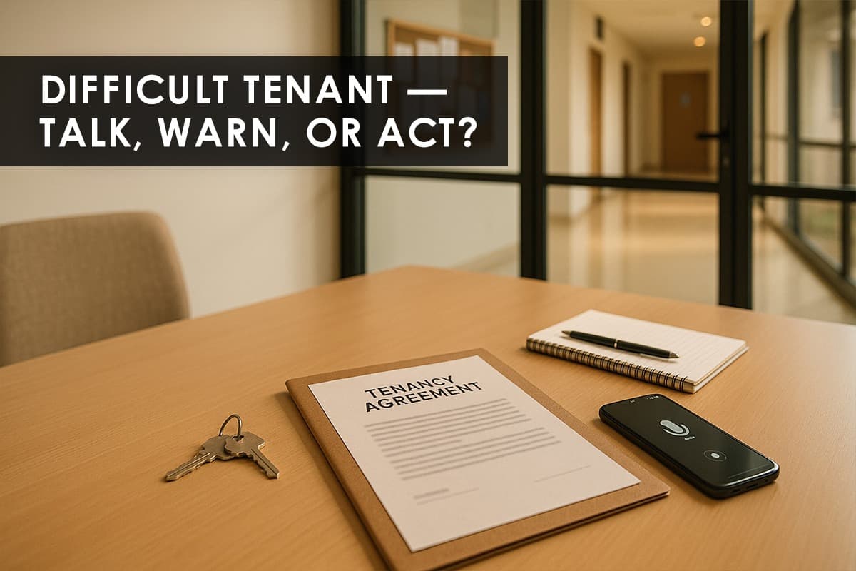 How to Deal with Difficult Tenants: A Landlord's Guide - Featured blog image