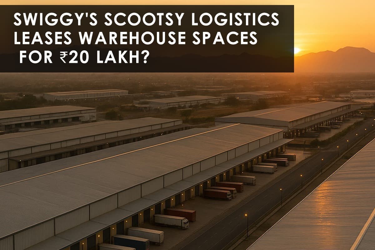 Swiggy's Scootsy Logistics Expands in Bhiwandi with ₹20 Lakh Warehouse Lease - Featured blog image