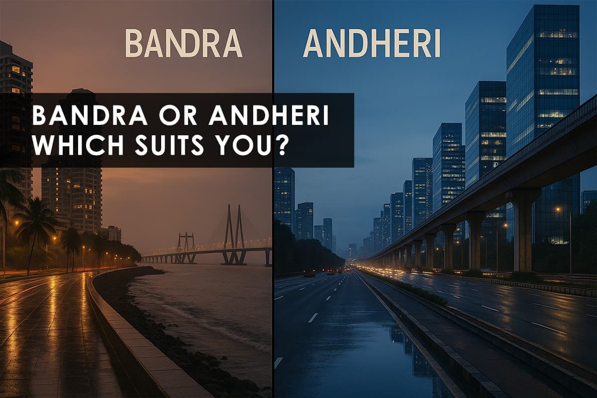 Bandra vs Andheri: A Comprehensive Neighborhood Comparison (Mumbai) - Featured blog image