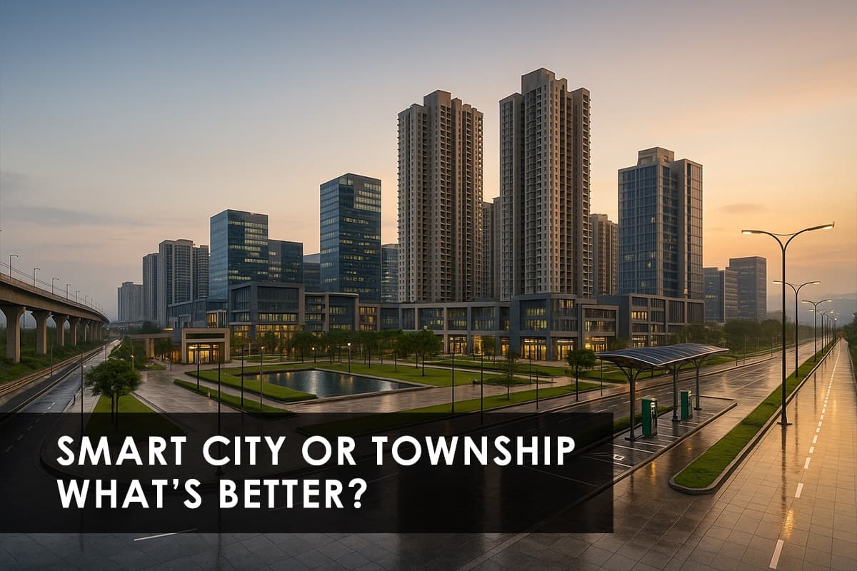 New Townships & Smart Cities: The Future of Modern Living in India - Featured blog image