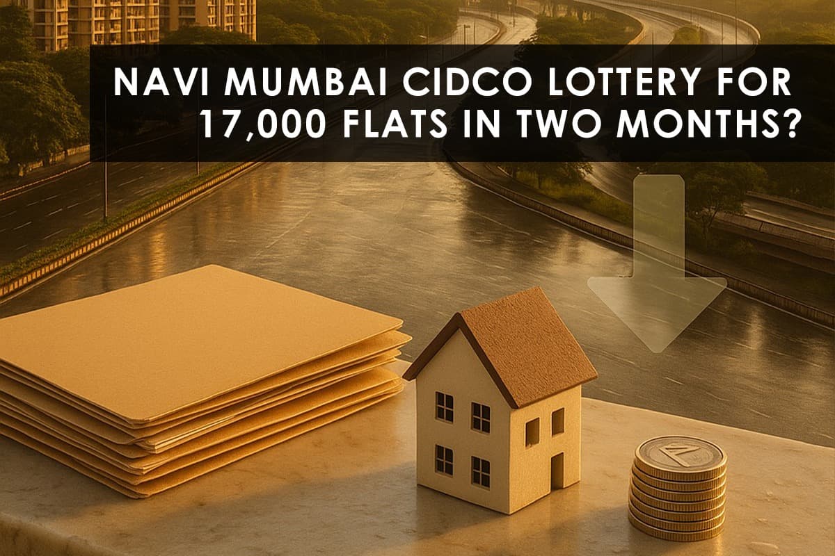CIDCO's Affordable Housing Push in Navi Mumbai: Price Cuts and Lottery for 17,000 Flats - Featured blog image