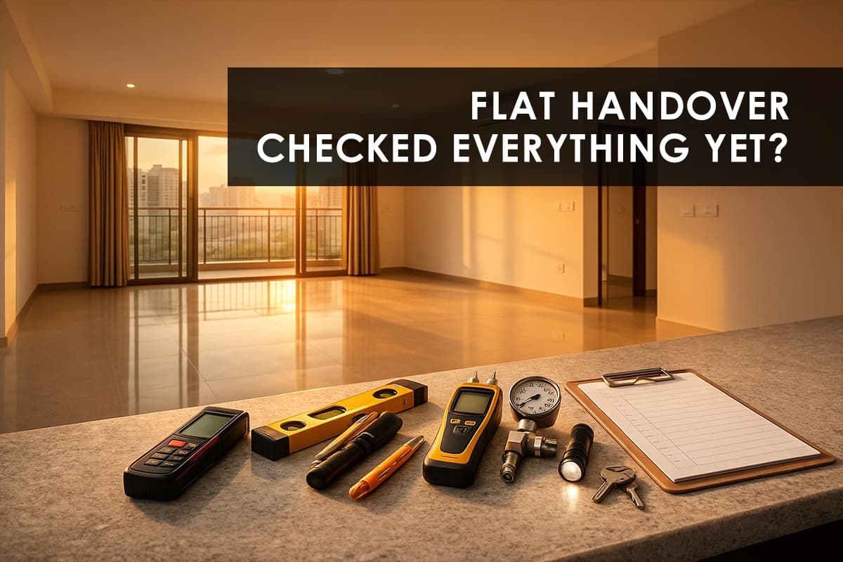 Complete Flat Inspection Checklist for Homebuyers: A Detailed Guide - Featured blog image