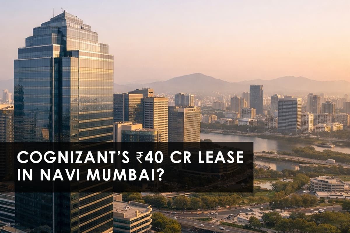 Cognizant's ₹40 Crore Lease Renewal Highlights Navi Mumbai's Office Demand - Featured blog image