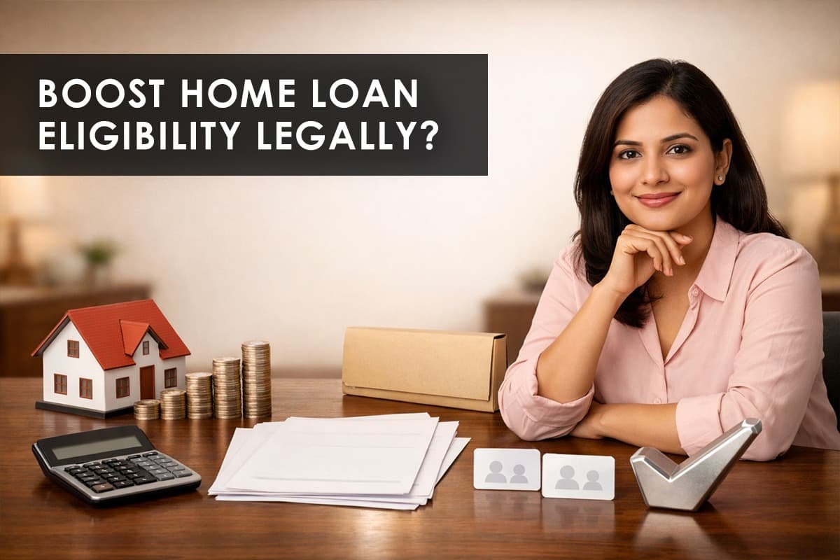 How to Increase Home Loan Eligibility Legally in India - Featured blog image