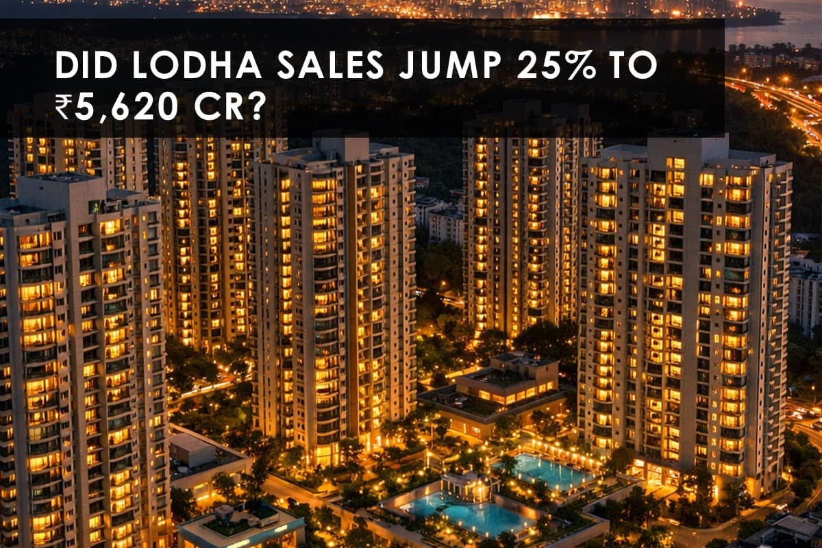Lodha Developers' Sales Bookings Rise 25% to ₹5,620 Crore in Q3 FY26: Analyzing the Growth Drivers - Featured blog image
