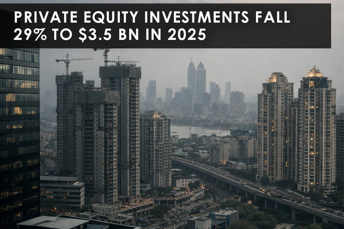 Private Equity Slowdown: A Strategic Shift in Indian Real Estate Investments - Featured blog image