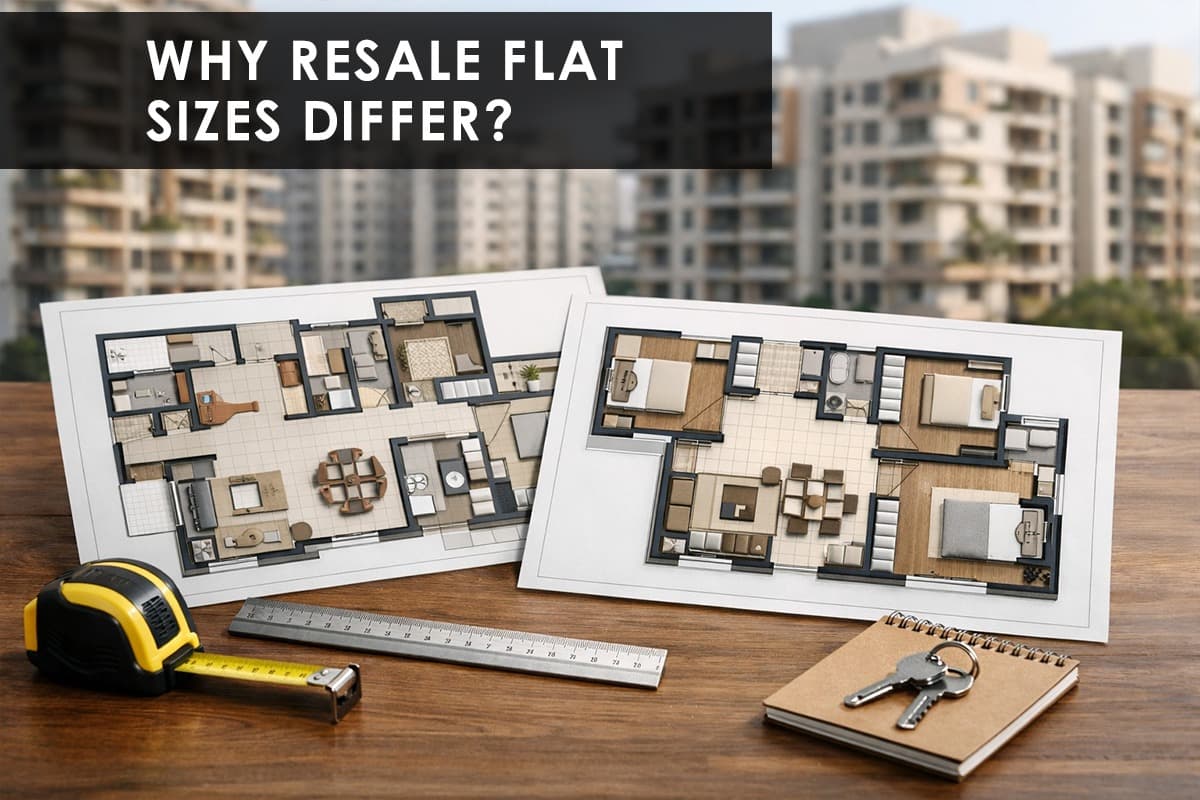 Why Resale Flats Have Different Built-Up Areas: A Comprehensive Guide - Featured blog image