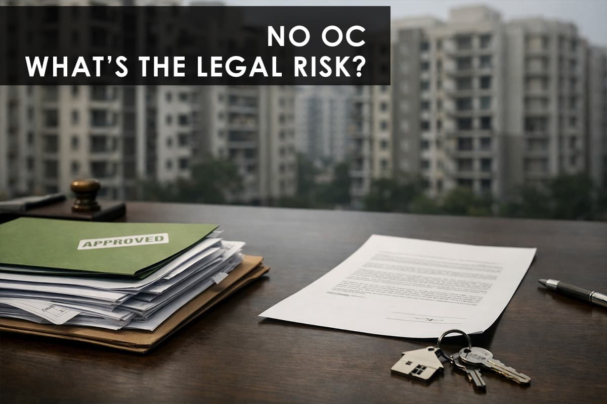 Legal Implications of Occupancy Certificate (OC) Violations in India - Featured blog image