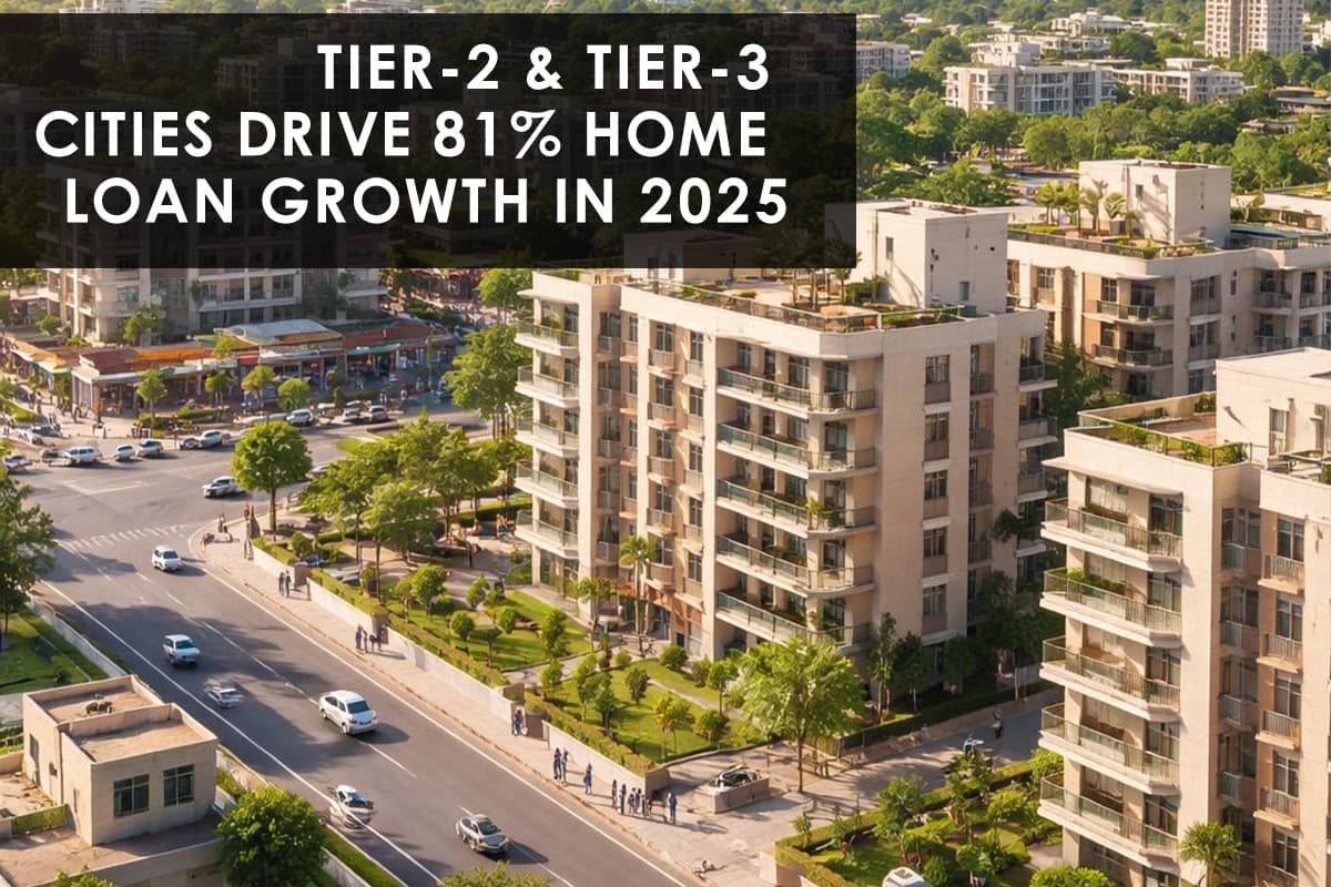 Smaller Cities Emerge as New Engines of Home Loan Growth in India - Featured blog image
