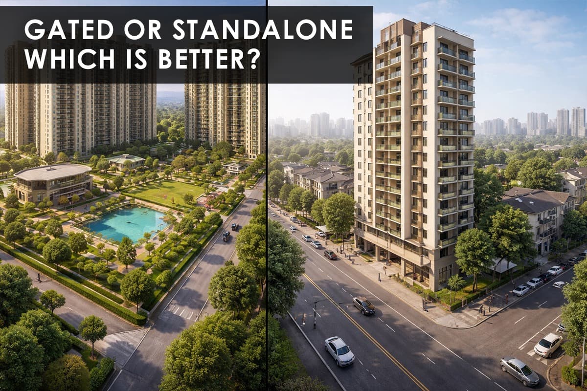Gated Community vs Standalone Building: A Comprehensive Comparison for Indian Homebuyers - Featured blog image