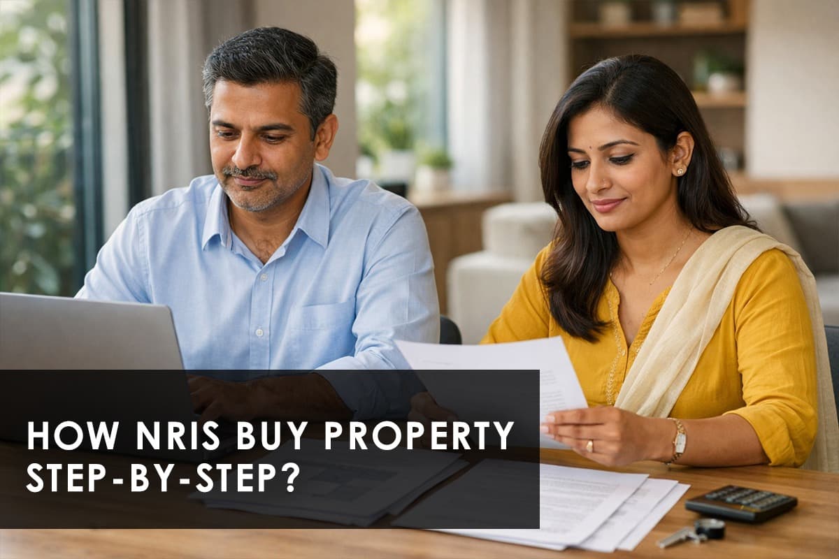 Step-by-Step Guide for NRIs to Buy Property in India - Featured blog image