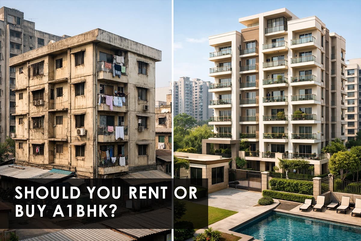 1BHK Rent vs Buy in 2025: Making the Smart Choice - Featured blog image