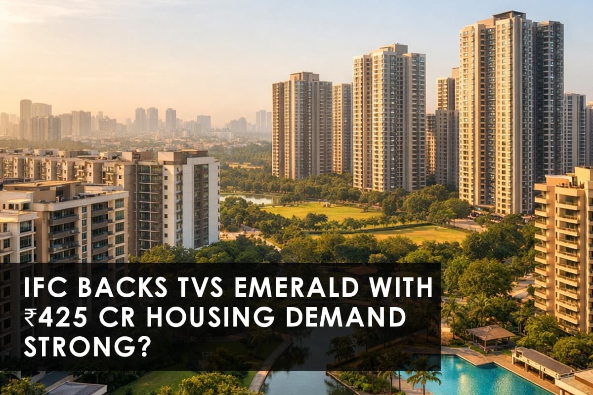TVS Emerald Secures ₹425 Crore Investment from IFC to Fuel Sustainable Housing Growth in India - Featured blog image