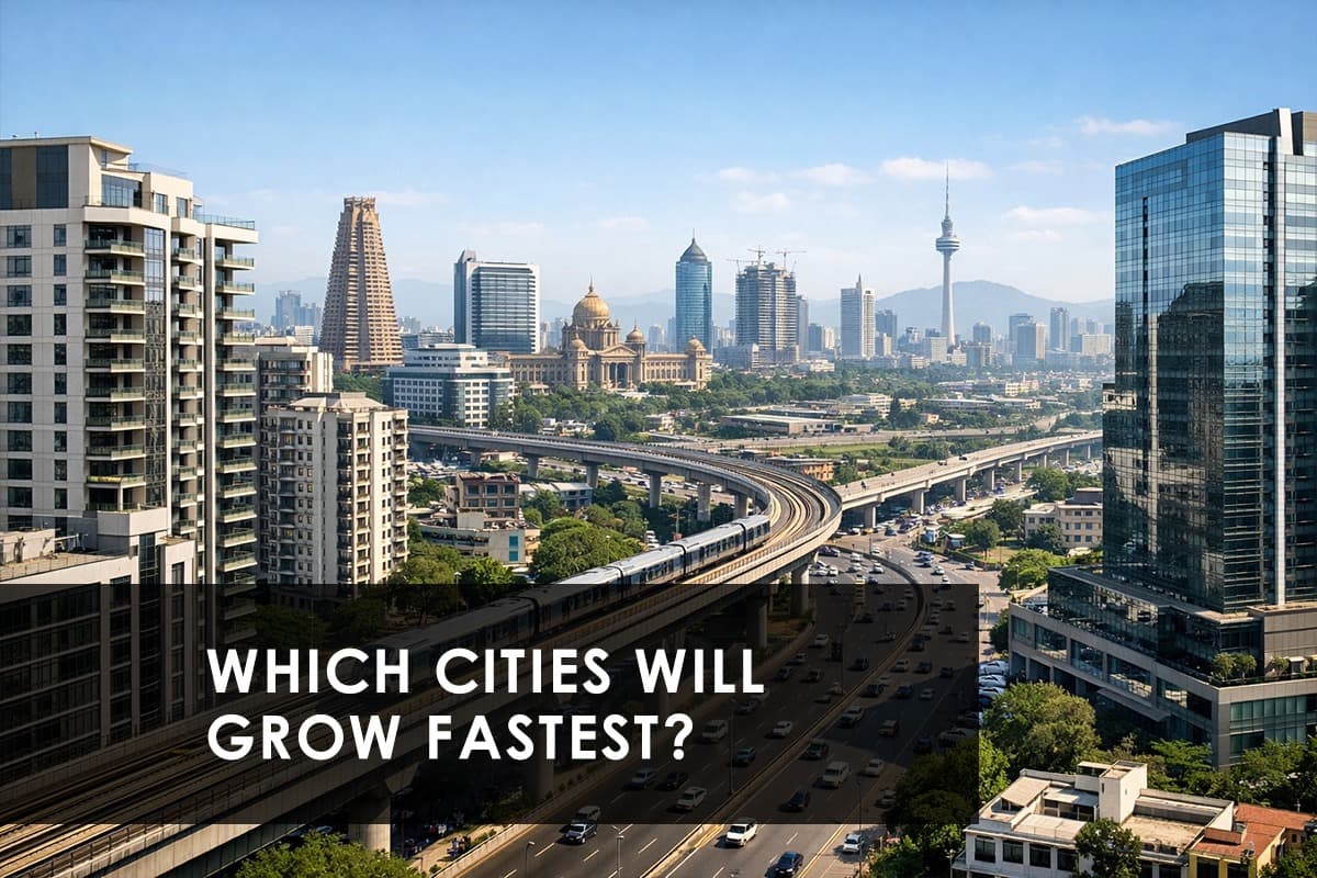 Fastest Growing Cities in India for Real Estate Investment in 2025 - Featured blog image