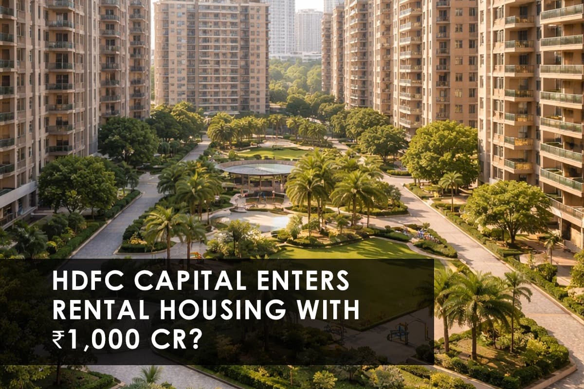 HDFC Capital and Curated Living Launch ₹1,000 Crore Rental Housing Platform in India - Featured blog image