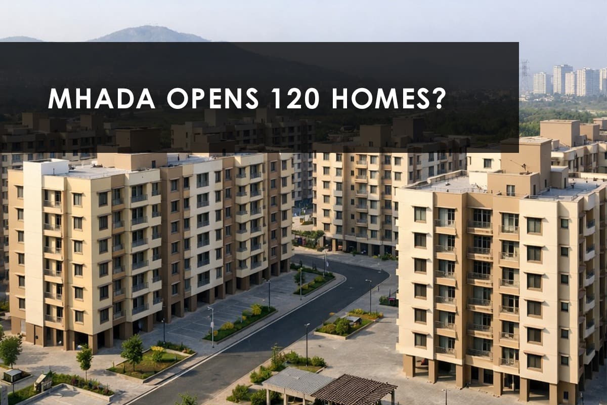 MHADA Offers 120 Flats in Mumbai Under First-Come-First-Served Scheme - Featured blog image