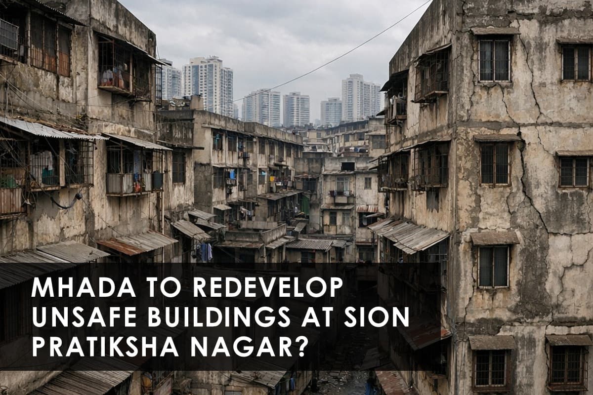 MHADA Redevelopment: Sion Pratiksha Nagar Transit Buildings to be Revamped - Featured blog image