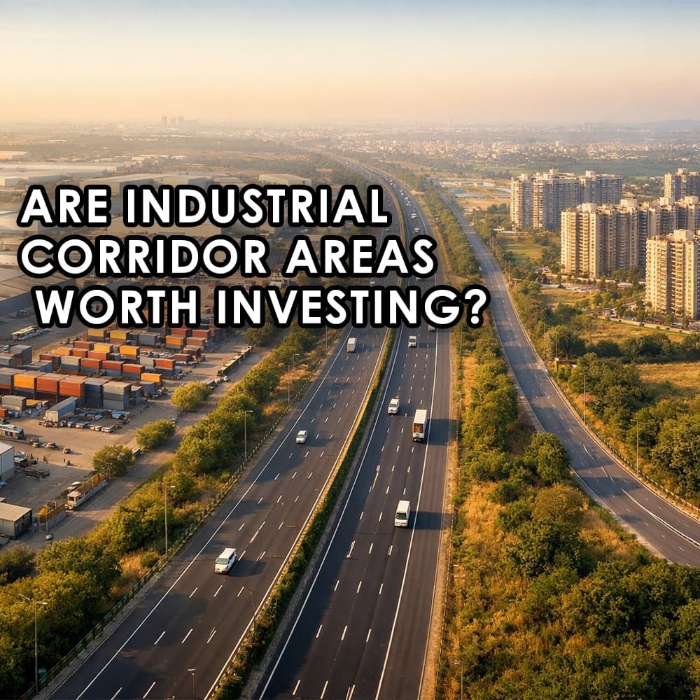 Areas Near Industrial Corridors Worth Investing in India - Feature image