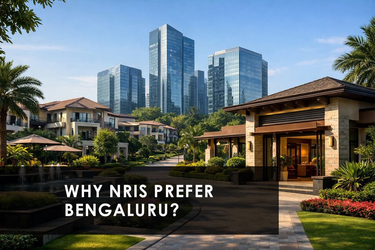 Bengaluru: A Prime Destination for NRI Residential Investment - Featured blog image