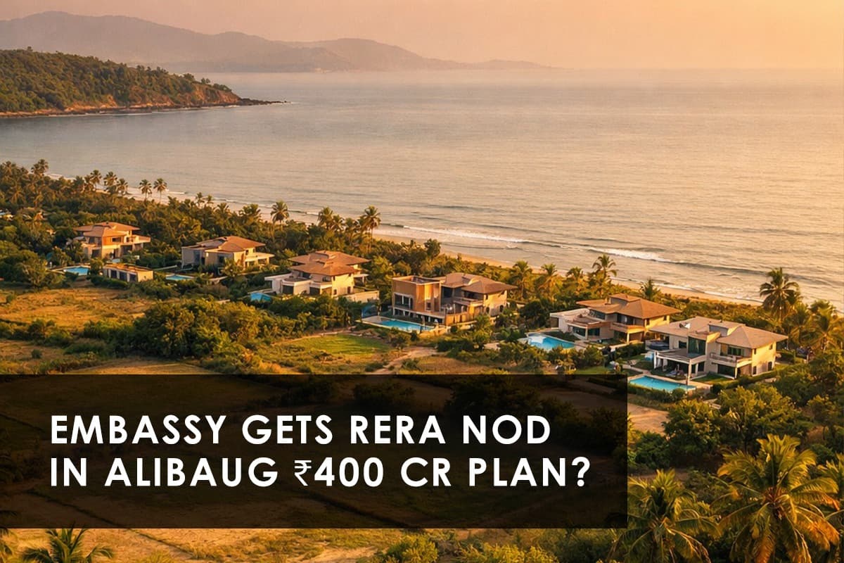 Embassy Developments Enters Alibaug Market with RERA-Approved Lifestyle Housing Project - Featured blog image