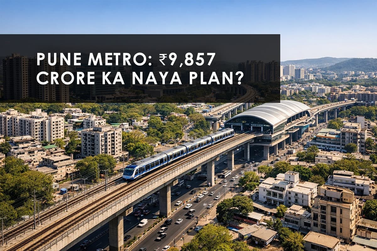 Pune Metro Expansion: ₹9,857 Crore Project Approved for Two New Corridors - Thumbnail image