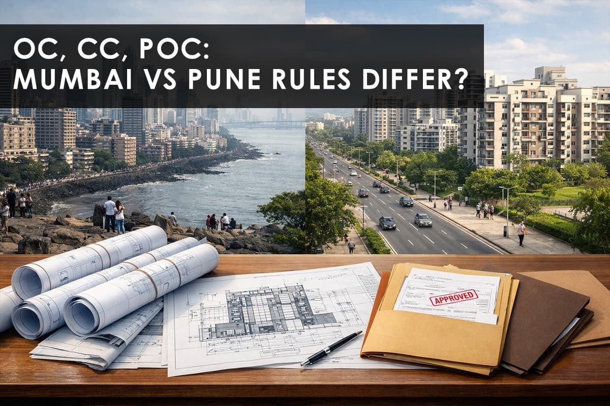 OC, CC, and POC in Mumbai vs. Pune: A Homebuyer's Guide - Featured blog image