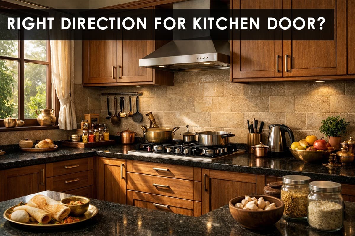 Kitchen Door Direction According to Vastu: A Practical Guide for Indian Homes - Featured blog image