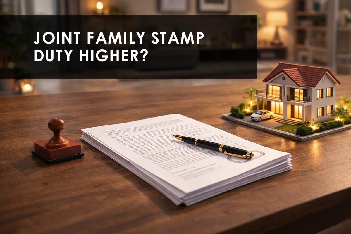Stamp Duty Implications for Joint Family Properties in India - Featured blog image