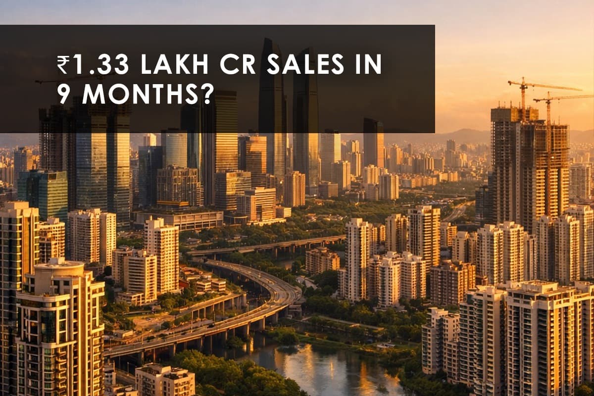 India's Luxury Real Estate Boom: Listed Developers Cross Rs 1.33 Lakh Crore in Nine Months - Featured blog image