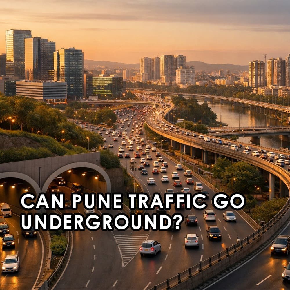 Yerawada-Katraj Underground Tunnel: Can Pune Solve Traffic Congestion by Going Underground? - Feature image
