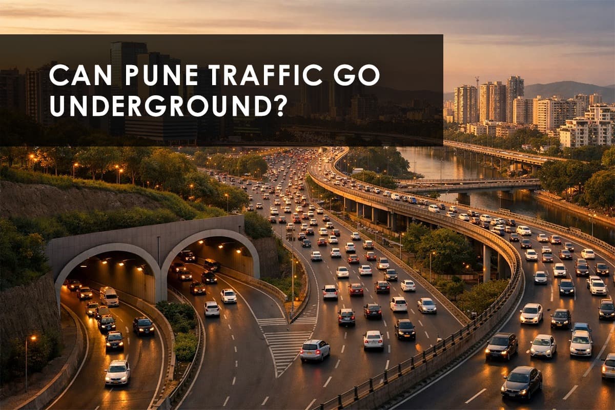 Yerawada-Katraj Underground Tunnel: Can Pune Solve Traffic Congestion by Going Underground? - Featured blog image