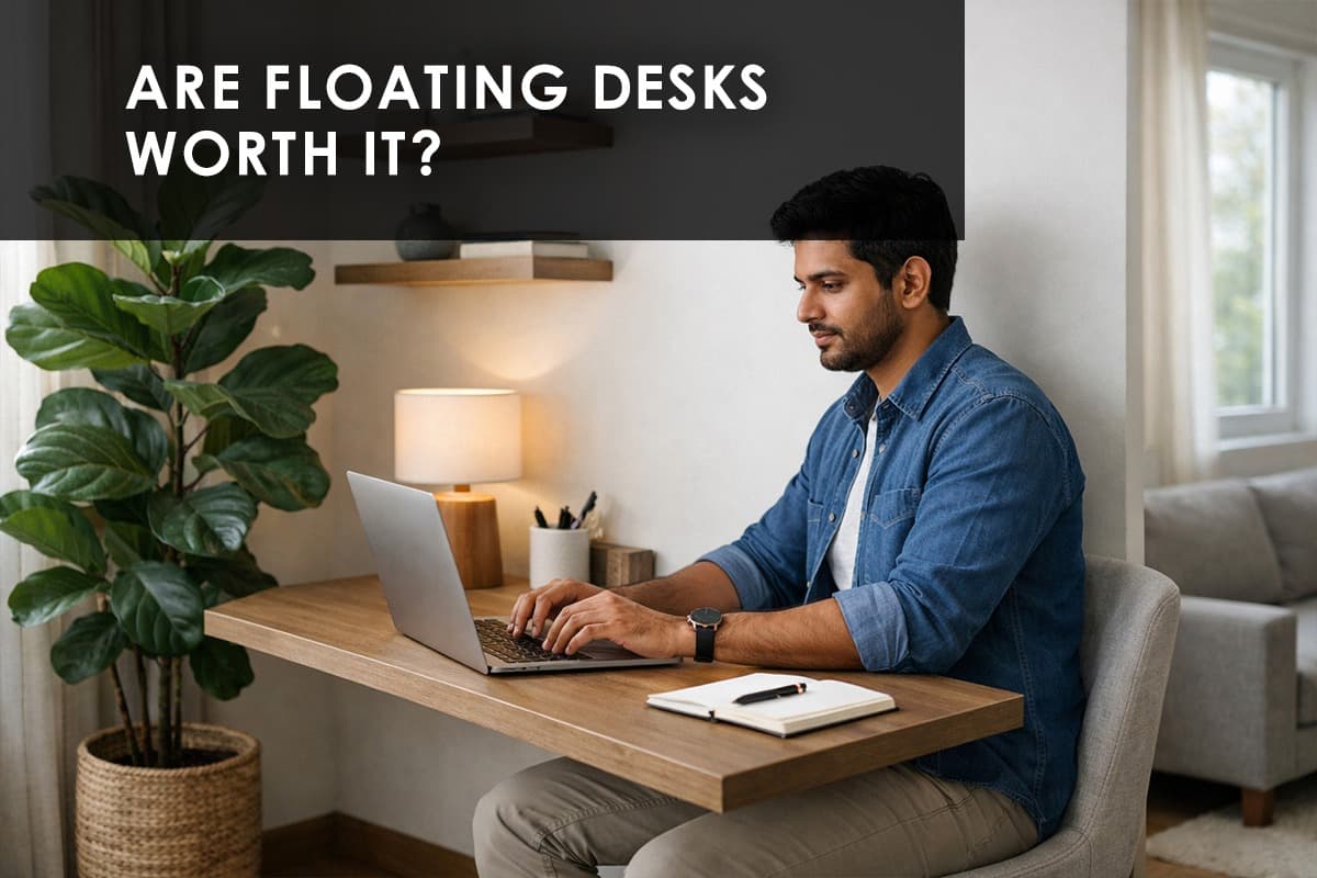 Floating Desks: A Space-Saving Solution for Indian Home Offices - Thumbnail image