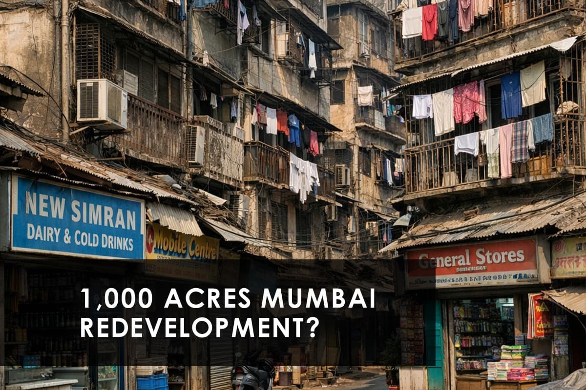 Mumbai's Cluster Redevelopment: Unlocking 800-1,000 Acres of Opportunity - Featured blog image
