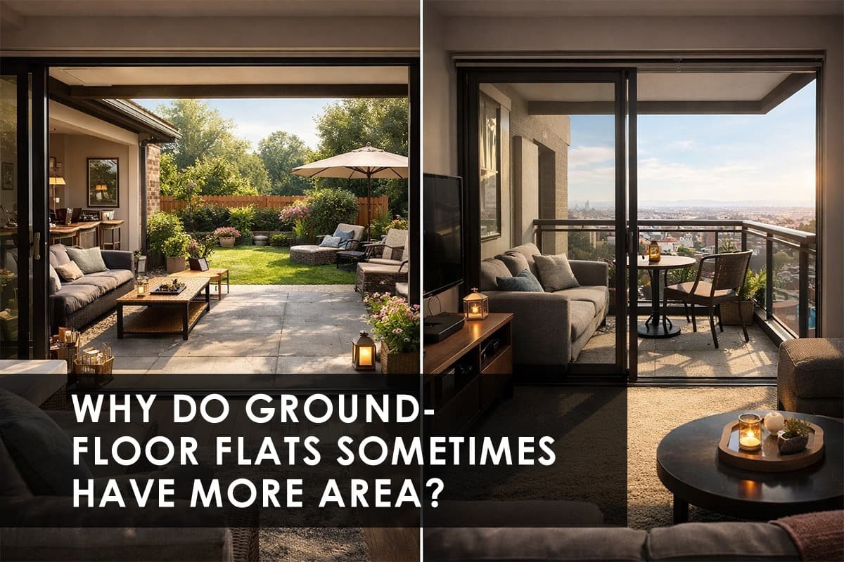Why Ground-Floor Flats in India Often Have More Area - Thumbnail image