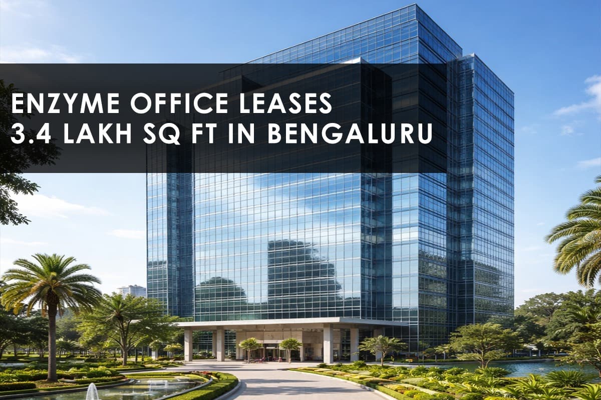 Enzyme Office Spaces and Bengaluru's Managed Office Boom: Decoding the 3.4 Lakh Square Feet Deal - Featured blog image