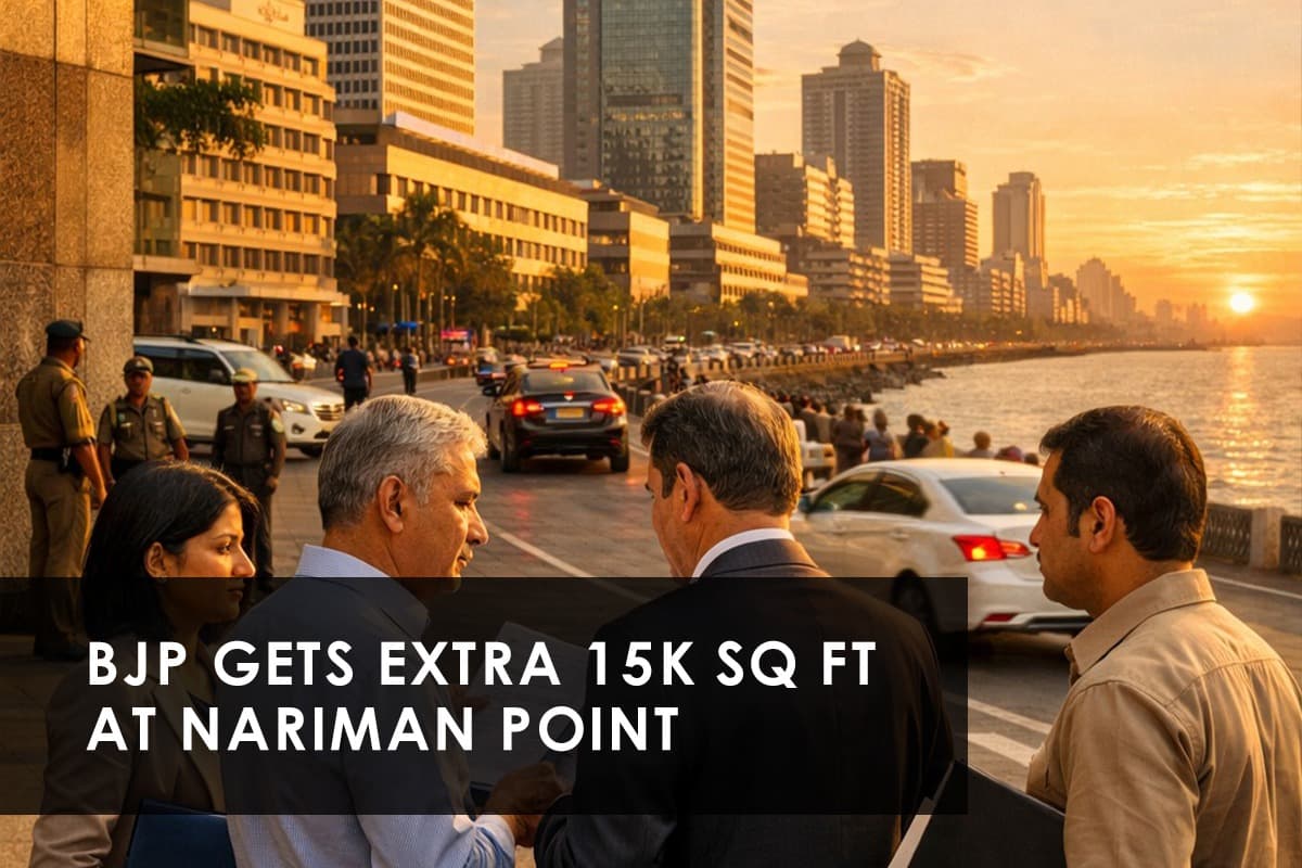 BJP's Nariman Point Office Expansion: A Real Estate and Political Analysis - Featured blog image