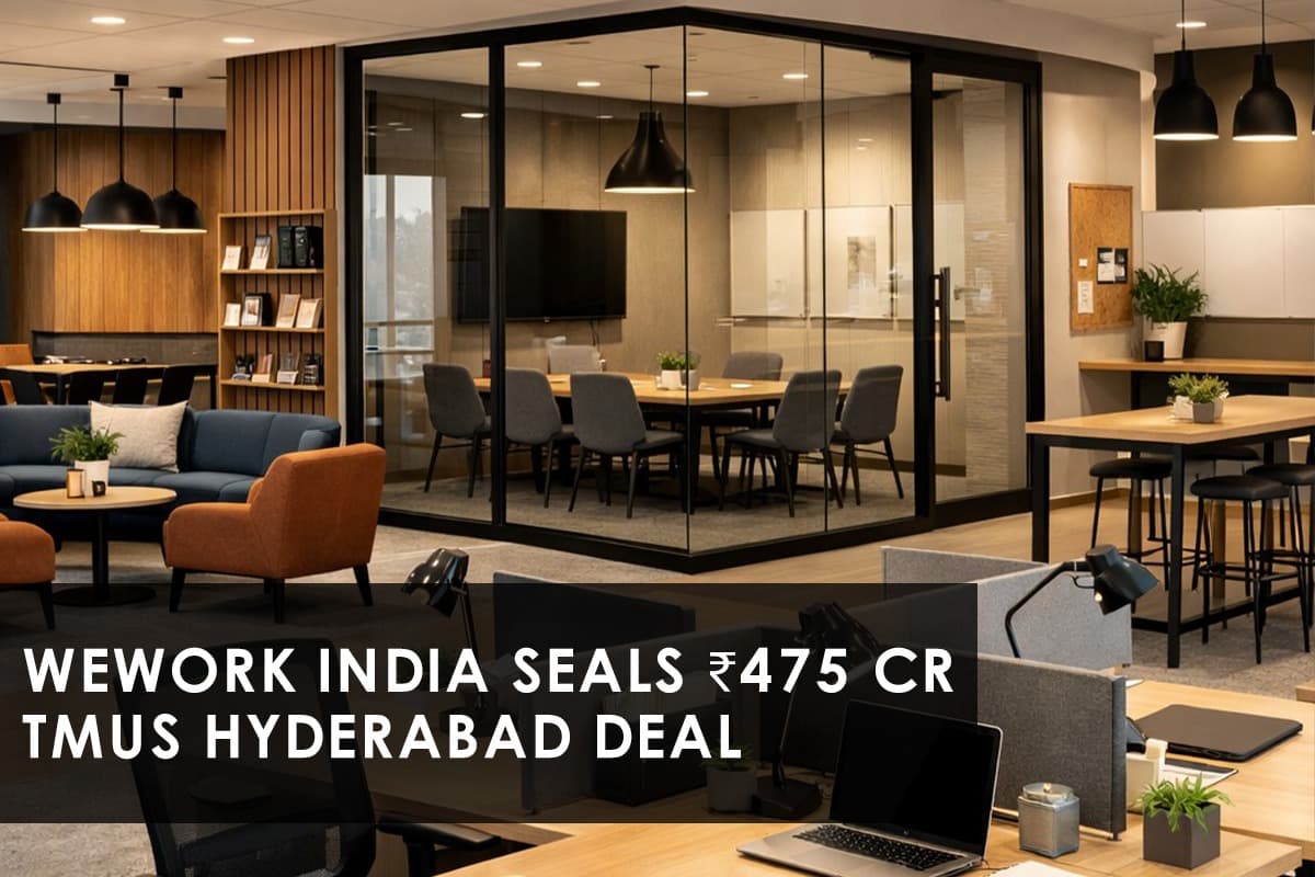 WeWork India's Rs 475 Crore TMUS Deal: A Landmark Transaction in Hyderabad - Featured blog image