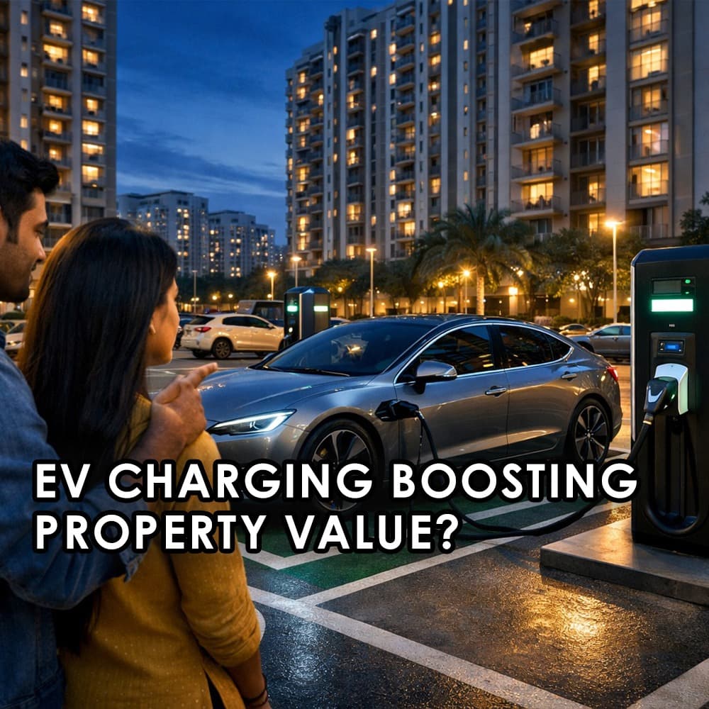 How EV Charging Influences Home Buyer Decisions in India - Feature image