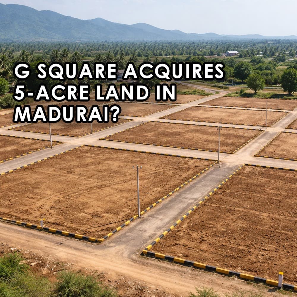 G Square Acquires TVS's First Land in Madurai: A Blend of History and Real Estate - Feature image