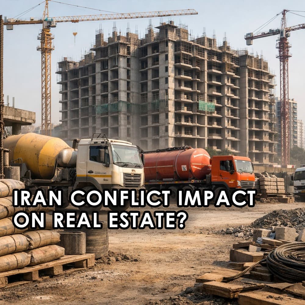 Impact of Iran Conflict on Indian Real Estate: A Full Market Breakdown - Feature image