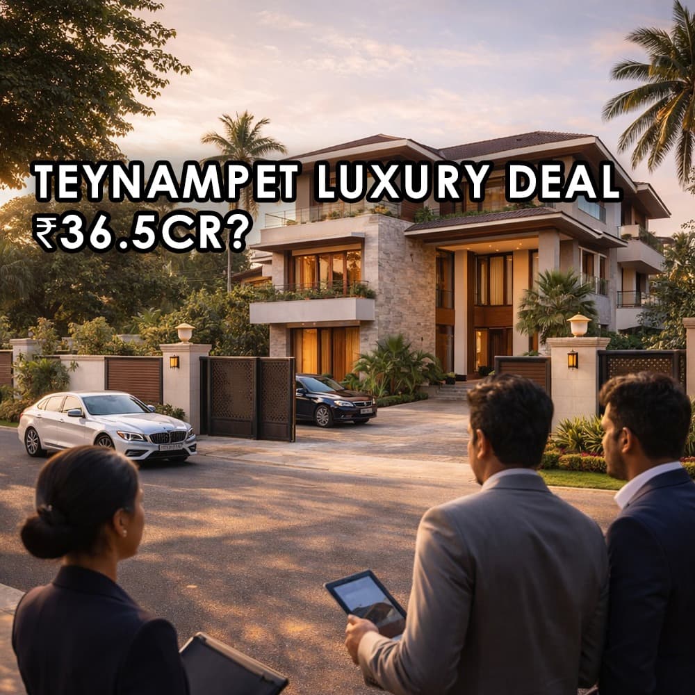 CaratLane Founder Mithun Sacheti's ₹36.5 Crore Chennai Property Purchase: A Deep Dive - Feature image