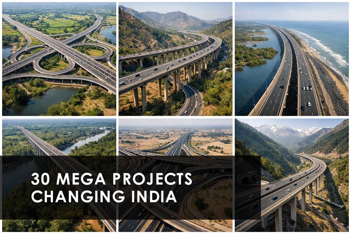 India's Top Mega Infrastructure Projects in 2026: Reshaping Property Markets - Featured blog image