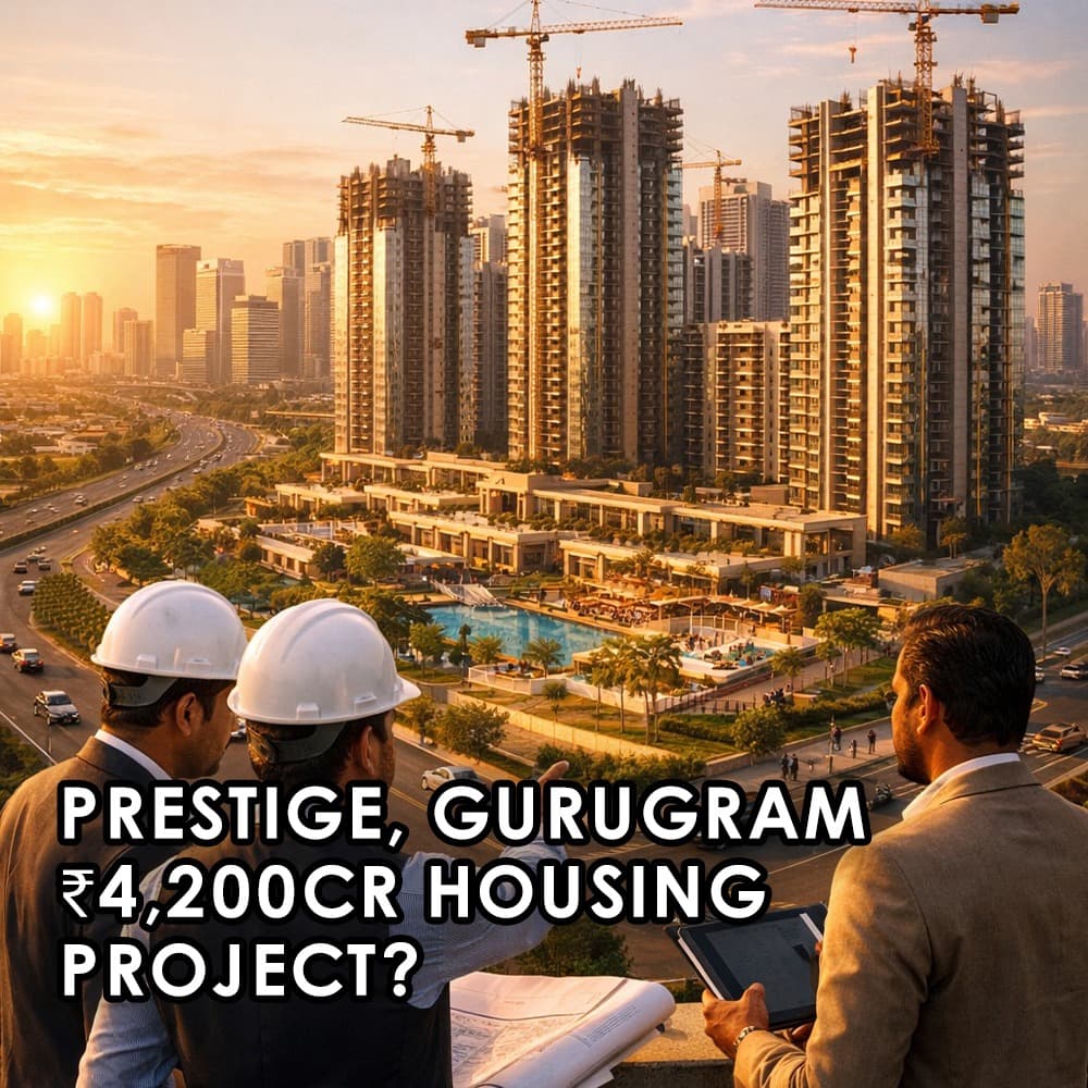 Prestige Estates Enters Gurugram with ₹4,200 Crore Housing Project - Feature image