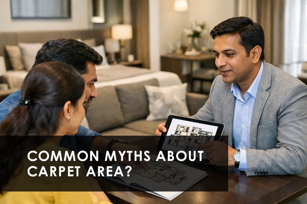 Common Myths About Carpet Area Every Indian Homebuyer Must Stop Believing - Featured blog image