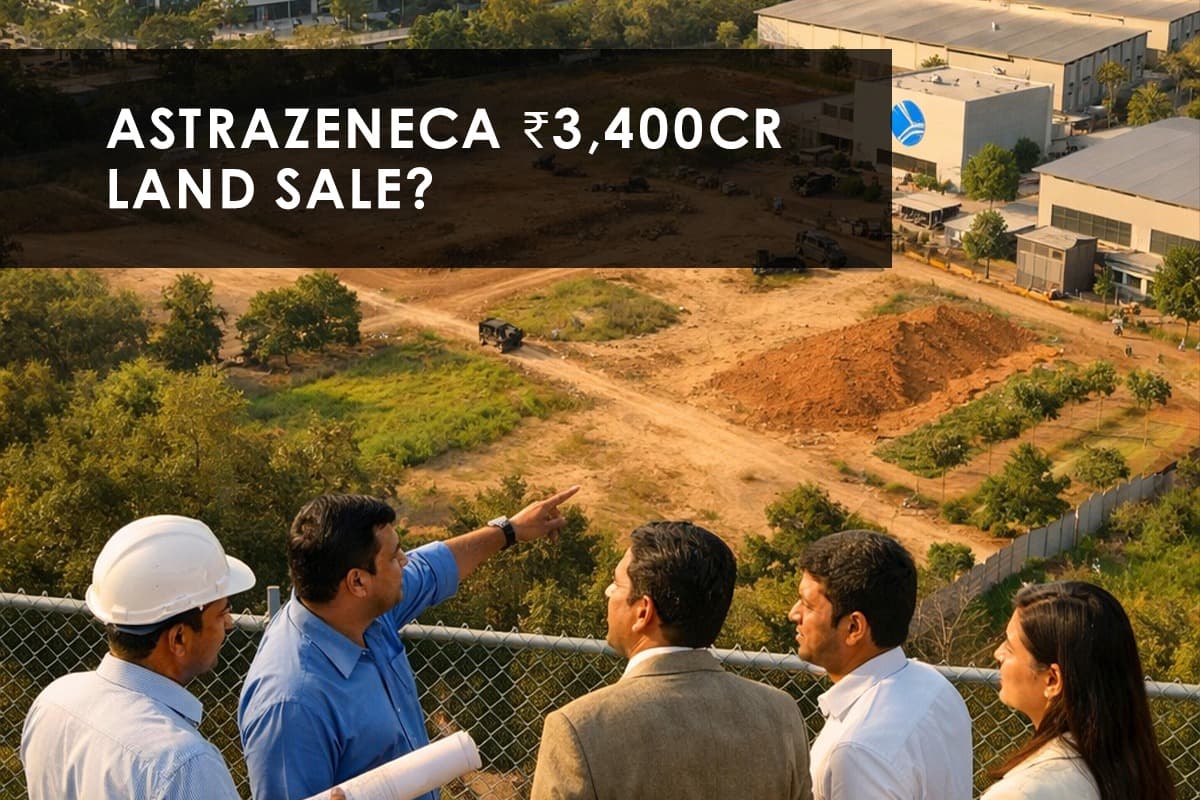 AstraZeneca India's ₹3,400 Crore Bengaluru Land Sale: A Strategic Repositioning - Featured blog image