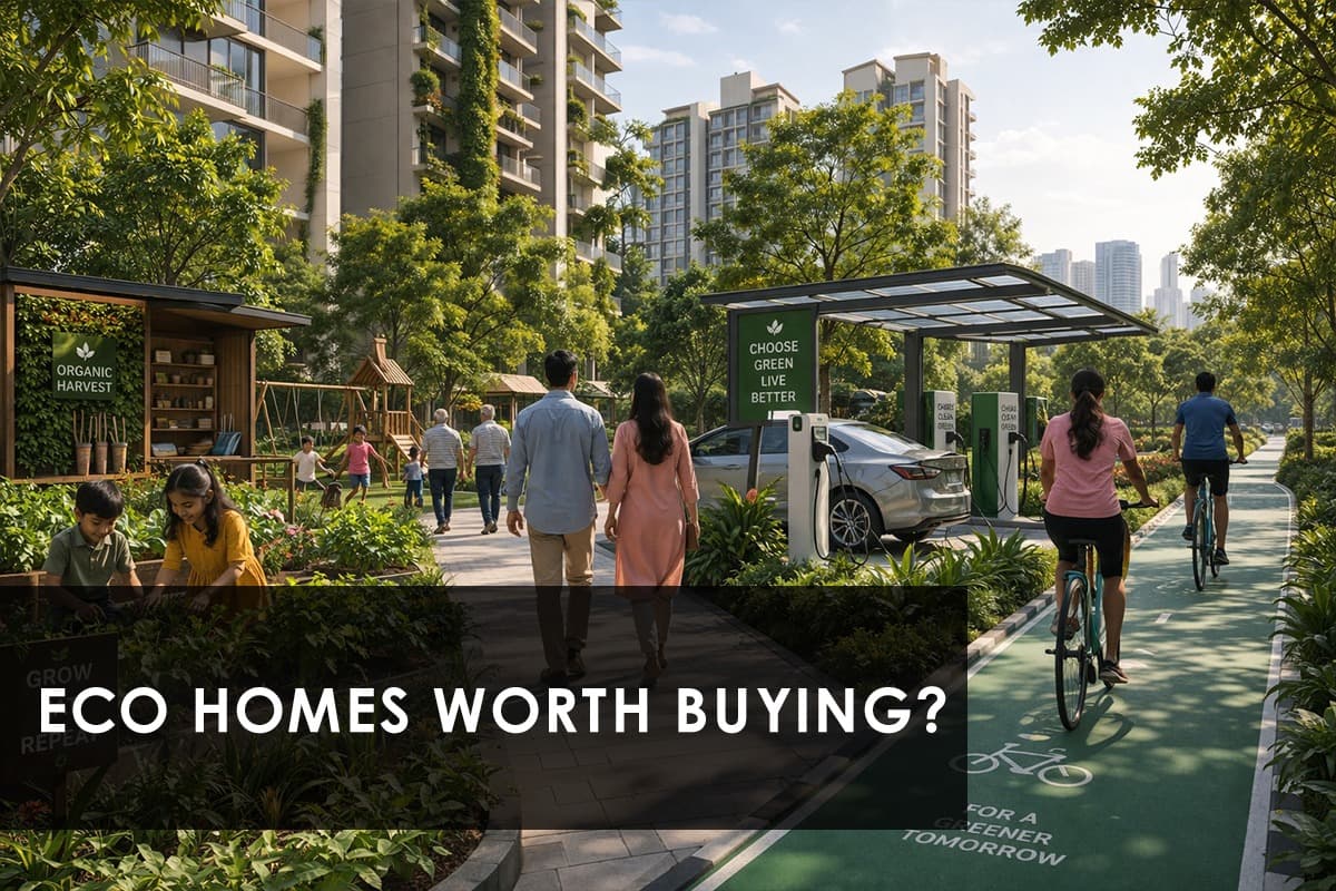 The Rise of Eco-Friendly Homes: Sustainable Residential Projects in Urban India - Featured blog image