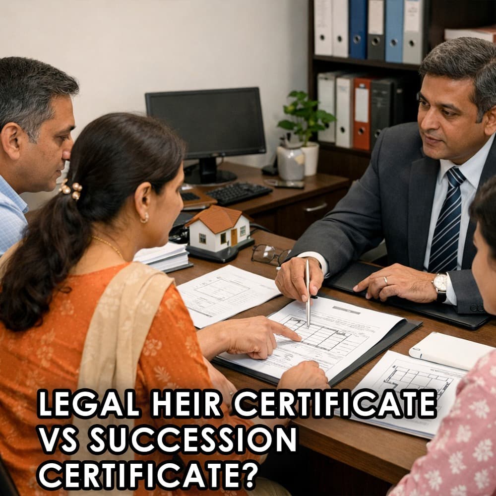 Legal Heir Certificate vs Succession Certificate: What Every Indian Property Owner Must Know - Feature image