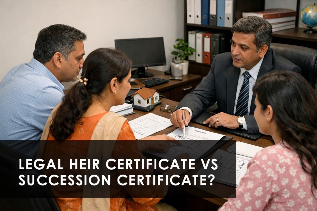 Legal Heir Certificate vs Succession Certificate: What Every Indian Property Owner Must Know - Featured blog image