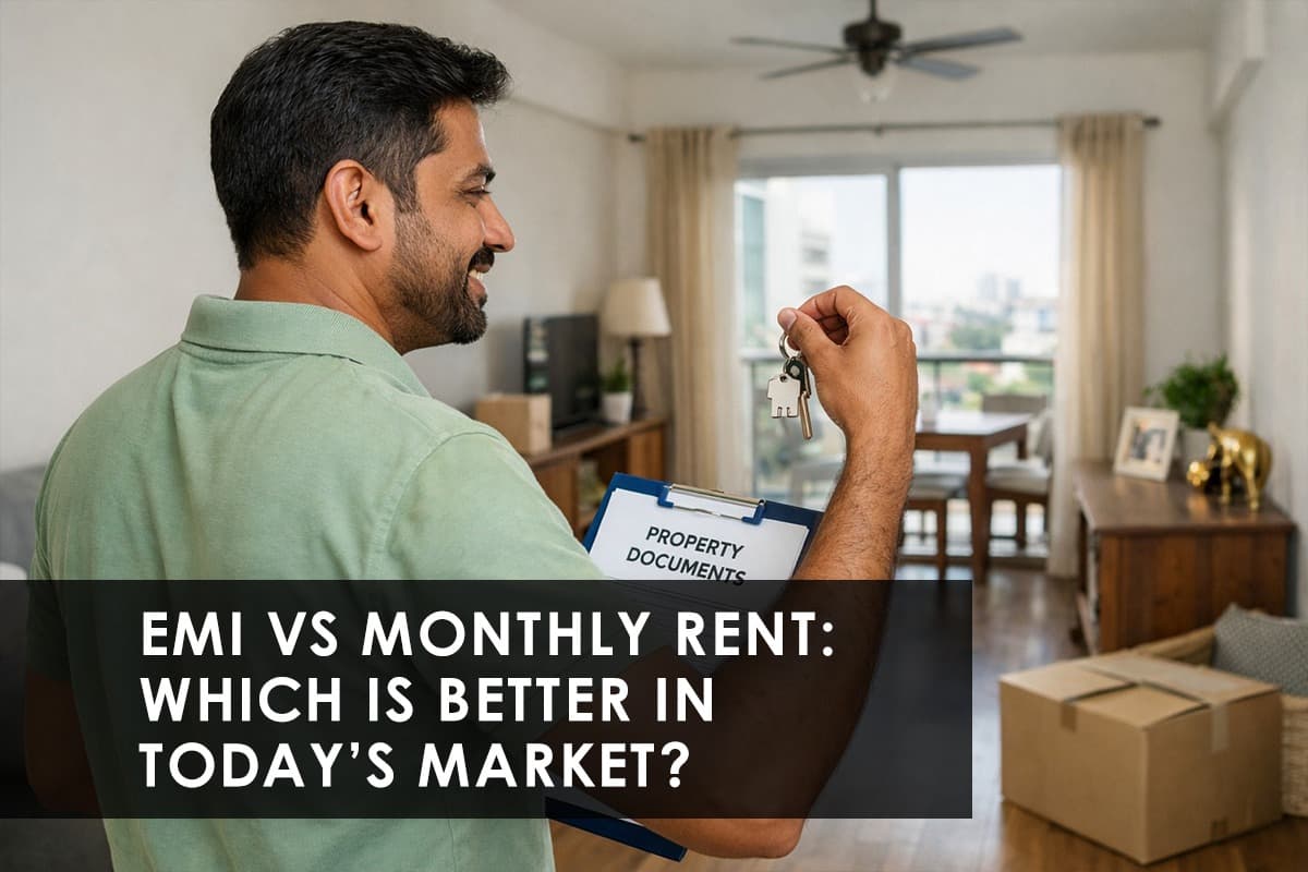 EMI vs Rent: The Question Every Indian Homebuyer Is Asking Right Now - Featured blog image