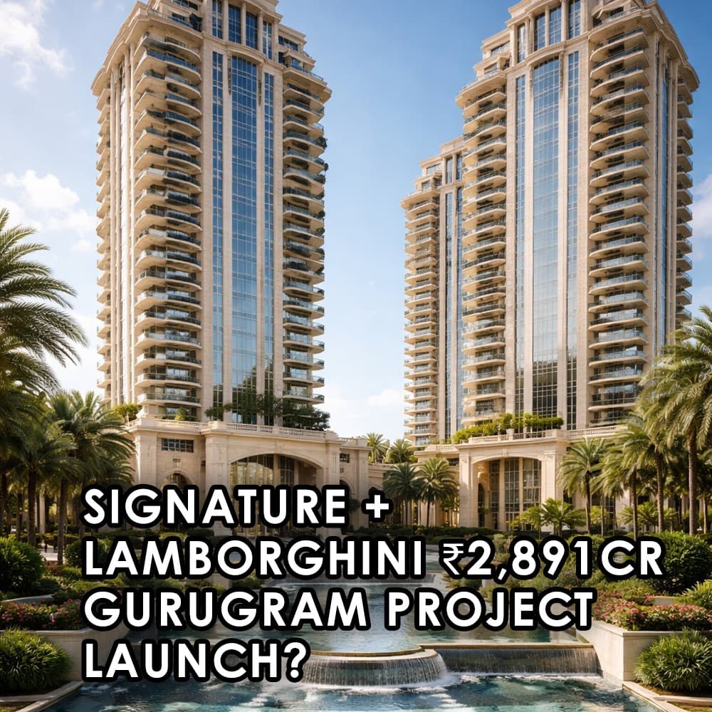 Signature Global and Tonino Lamborghini Launch Rs 2,891 Crore Branded Residences in Gurugram - Feature image
